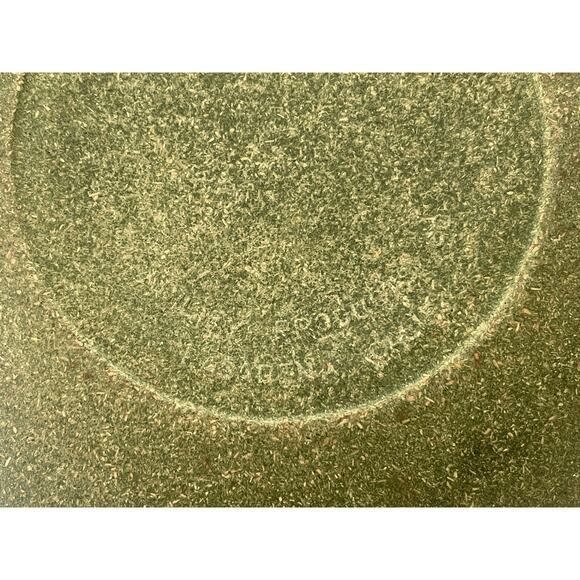 Rare Vintage Mid-Century 1950's Flintwood Melamine Green Bowl & Dish + spoon set - Picture 13 of 16